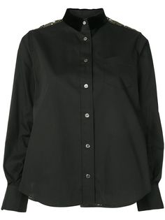 Sacai lace back shirt