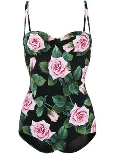 Dolce & Gabbana купальник с принтом