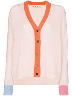 Marni кашемировый кардиган с V-образным вырезом