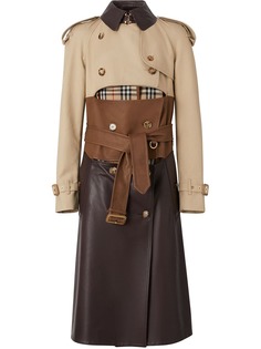 Burberry деконструированный тренч