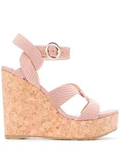 Jimmy Choo босоножки Aleili 120 на танкетке