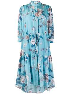DVF Diane von Furstenberg floral print dress