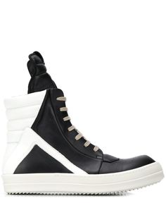 Rick Owens высокие кеды Geobasket