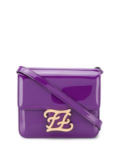 Fendi сумка на плечо Karligraphy с логотипом FF