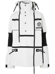 Burberry спортивная куртка с контрастными вставками