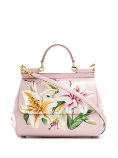 Dolce & Gabbana сумка-тоут Sicily с цветочным принтом