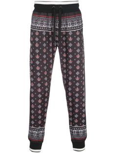 Dolce & Gabbana спортивные брюки с принтом