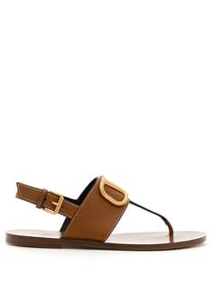 Valentino шлепанцы Valentino Garavani с логотипом VLogo