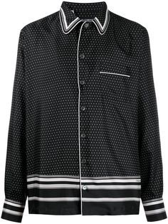 Dolce & Gabbana рубашка в горох