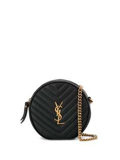 Saint Laurent круглая стеганая сумка