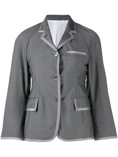 Thom Browne пиджак с рукавами реглан