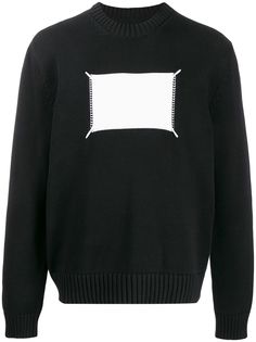 Maison Margiela джемпер с вышивкой Memory of