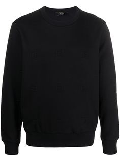 Fendi толстовка с логотипом FF