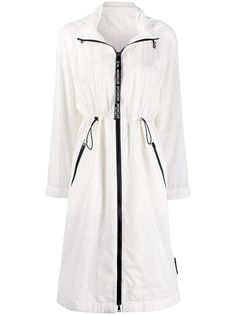 Moncler плащ с капюшоном и кулиской