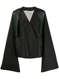 Rick Owens тренч с запахом