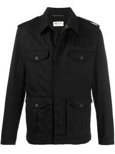 Saint Laurent декорированная куртка