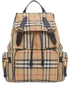 Burberry рюкзак в клетку Vintage Check