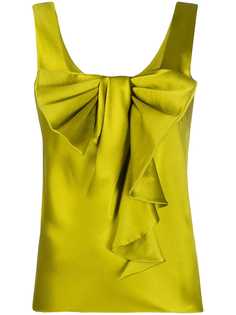 Alberta Ferretti блузка с бантом