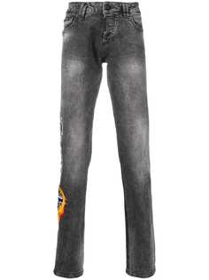 Philipp Plein джинсы с логотипом Gothic