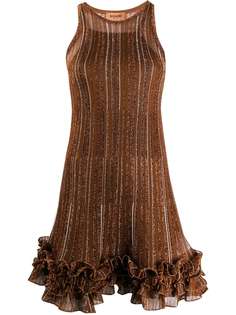 Missoni трикотажное платье мини в полоску