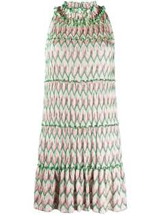 Missoni платье без рукавов с оборками