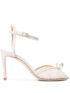 Jimmy Choo босоножки Sacora 85 с жемчугом