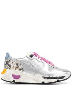 Golden Goose Running panelled sneakers
