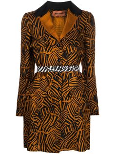 Missoni embroidered single-breasted coat