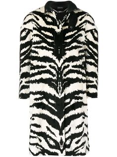 Alexander McQueen tiger jacquard coat