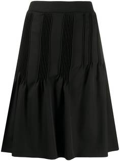Nina Ricci юбка миди со складками