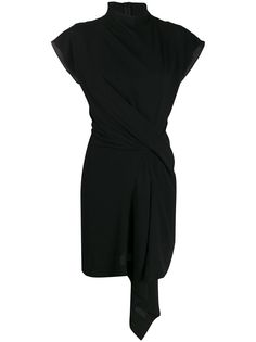 Nina Ricci платье с драпировкой