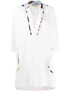 Emilio Pucci пляжное платье с абстрактным принтом