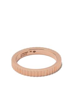 Le Gramme 18kt Red Gold 5g Vertical Guilloche Ring