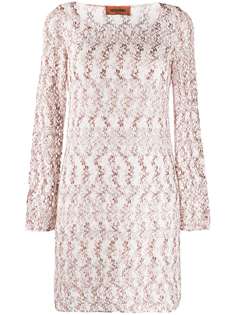 Missoni платье с плетеным эффектом