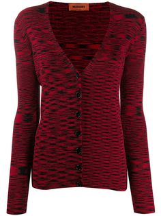 Missoni трикотажный кардиган с абстрактным узором