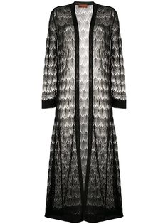 Missoni трикотажный длинный кардиган