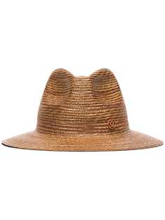 Maison Michel соломенная шляпа-федора Rico