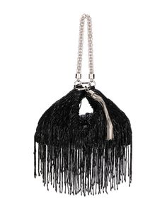 Jimmy Choo клатч Callie с бахромой