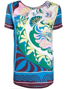 Emilio Pucci футболка Manu с принтом