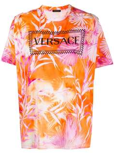 Versace футболка с принтом