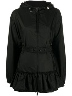 Moncler куртка Sarcelle на молнии с оборками