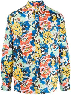 Missoni рубашка с цветочным принтом