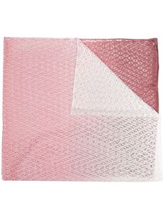Missoni шарф фактурной вязки с эффектом омбре