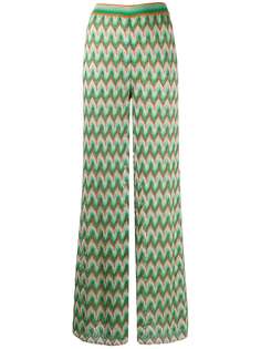 Missoni трикотажные брюки широкого кроя