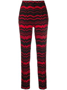 Missoni трикотажные брюки с геометричным узором