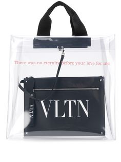 Valentino сумка-тоут Valentino Garavani с логотипом VLTN