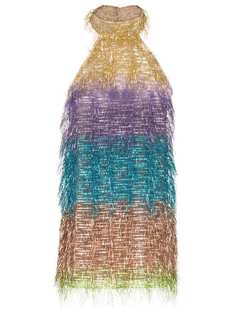 Taller Marmo платье мини Sylvia с вырезом халтер