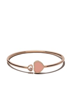 Chopard 18kt rose gold Happy Hearts diamond bangle