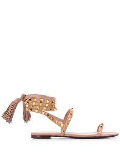 Valentino сандалии Valentino Garavani Rockstud на шнуровке