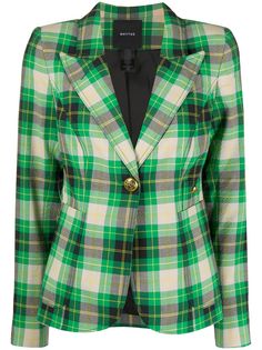 Smythe tartan blazer